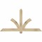 Ekena Millwork Redmond Rough Sawn Timber Gable Bracket, Douglas Fir, 60"W x 32"H x 2"D x 4"F, 13/12 Pitch GBW060X32X0204RED00RDF - alternate 1